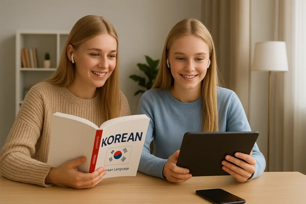 آموزش کره ای | کلاس کره ای در آکادمی آن