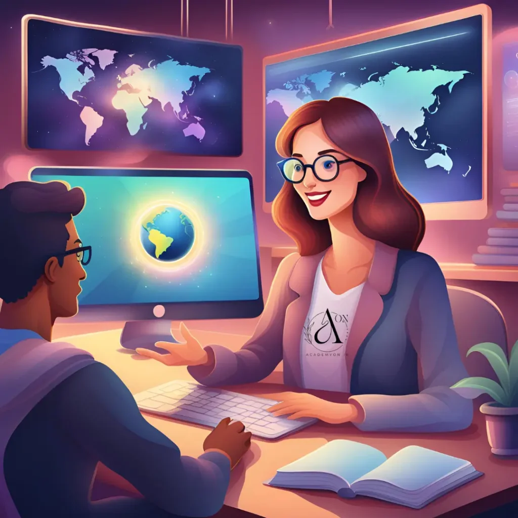 کلاس مکالمه زبان انگلیسی آکادمی آن