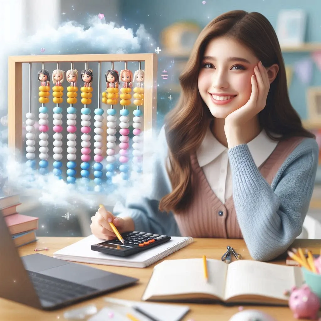 کلاس آموزش چرتکه آکادمی آن برای کودکان و دانش آموزان