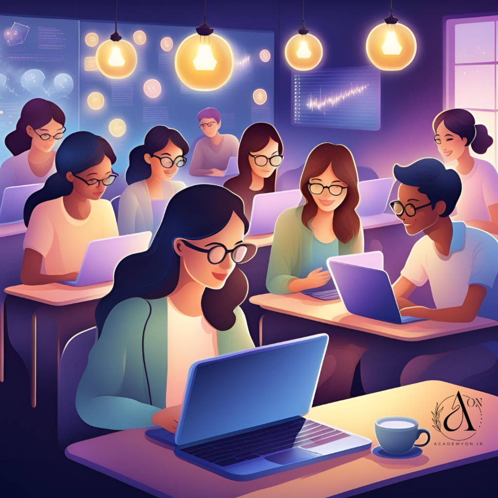 کلاس های گروهی زبان انگلیسی اینترنتی