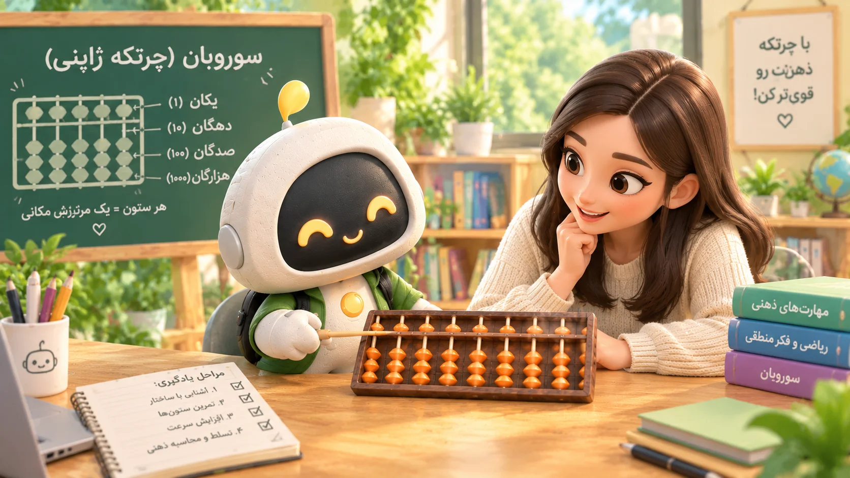 آموزش چرتکه به بزرگسالان برای تقویت حافظه و جلوگیری از آلزایمر
