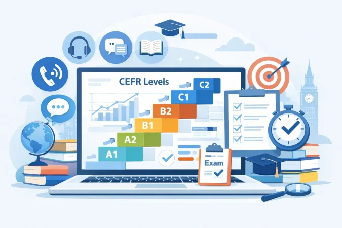 کلاس آموزش آنلاین زبان انگلیسی با Cefr